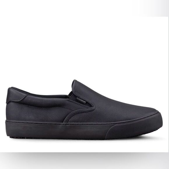 Lugz Clipper Slip Resistant Slip On Sneaker Black 8 NWT IN BOX - Picture 1 of 11